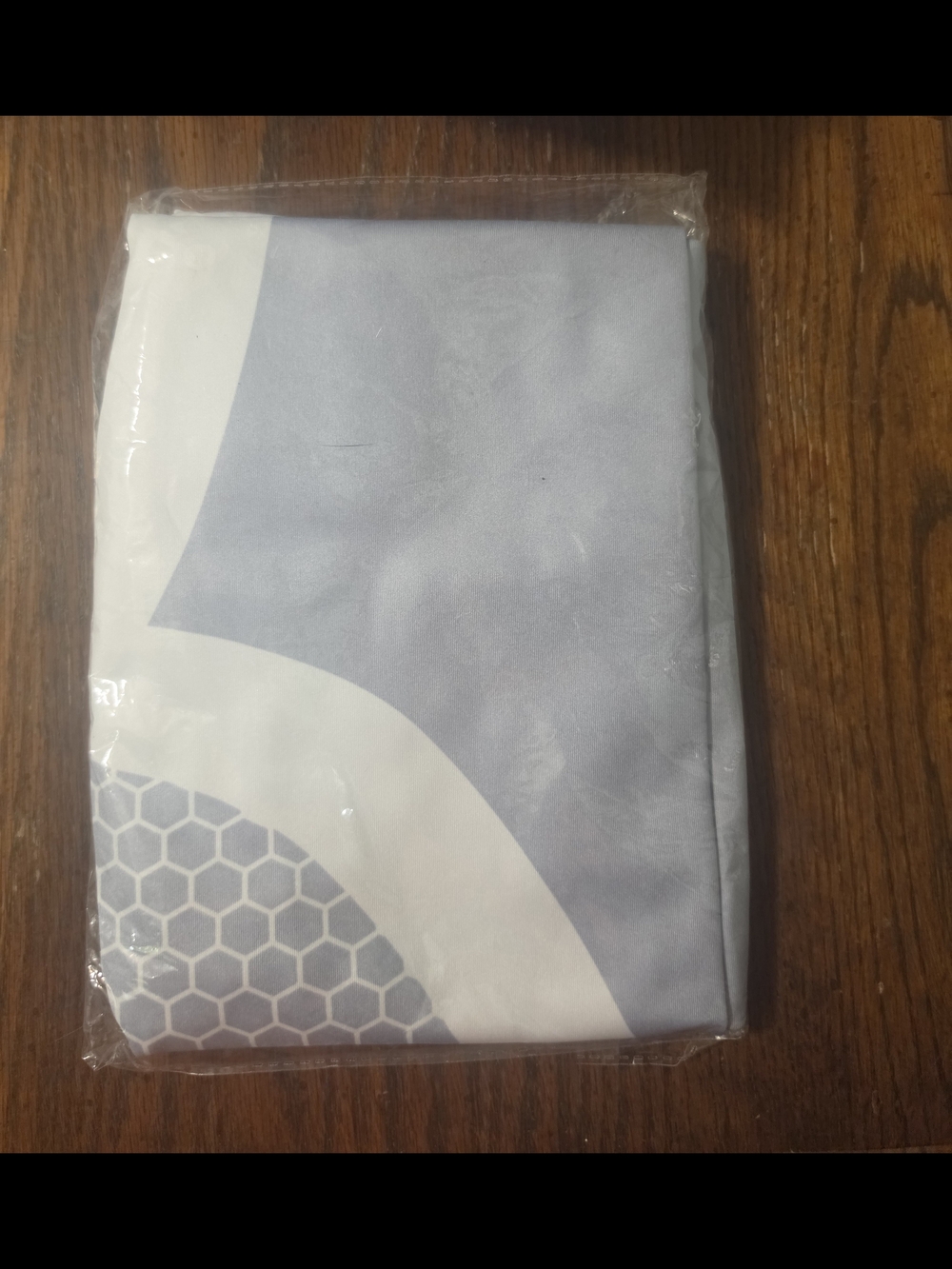 Source Unknown Gray and White Geometric Leggings